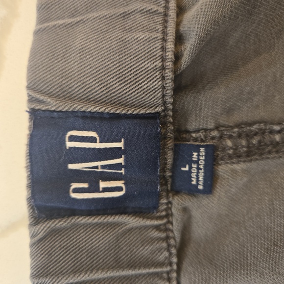 Gap Womens Drawstring Utility Shorts Gray Size Large - Picture 6 of 8